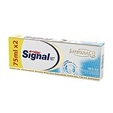 Signal Integral 8 White Dentifrice 2 Tubes de 75 ml - Lot de 3