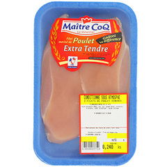 Filet de poulet Maitre Coq Extra tendre x2 240g