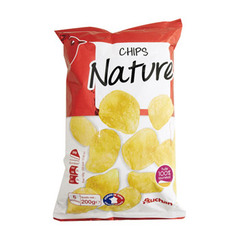 Chips nature A l'huile de tournesol.