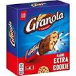 Barre extra cookies GRANOLA Lu, paquet de 6 unités, 168g