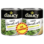 D'Aucy haricots verts extrafins persil 2x455g