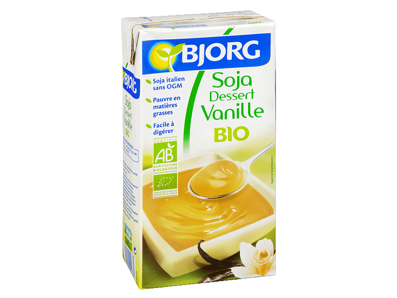Bjorg Bio soja dessert vanille 525g