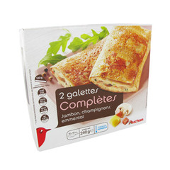 Auchan galettes completes x2 -240g