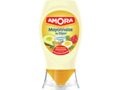 Amora, Mayonnaise nature sans conservateur, le flacon souple de 235 gr
