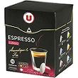 Café espresso lungo U, 10 capsules, 50g