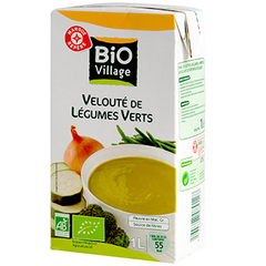 Veloute de legumes verts Bio Village 1l