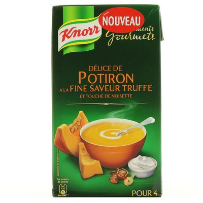 Delice de Potiron saveur Truffe et Noisette