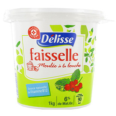 Faisselle Delisse 6%mg 1kg