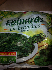 Epinards en branches 1kg