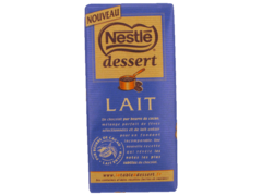Chocolat lait Nestle dessert 170g