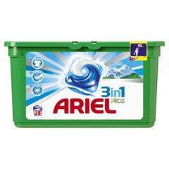 Ariel pods lessive alpine écodose x38 -1,0716l
