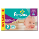 Pampers active fit duopck 2x47 taille 5