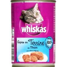 Aliment pour chat Terrine au thon WHISKAS, 400g