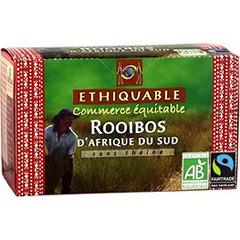 Scop ethiquable the rouge rooibos d'afrique du sud bio 20 sachets
