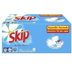 Lessive en tablettes SKIP Active Clean, 32 unites, 960g