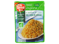 Cereal Bio express riz au soja et sesame 220g