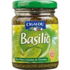 Basilic pour pates & salades de tomates, le pot de 90g