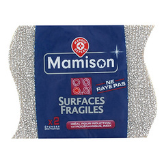 Eponges Mamison grattantes Surfaces delicates x2