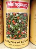 Macédoine de légume Maingourd, 4kg