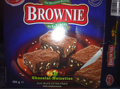 Forchy Brownie chocolat et noisettes La boite de 285gr