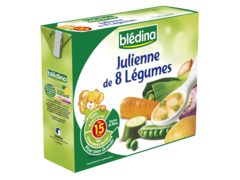 Julienne de 8 legumes 2x250ml