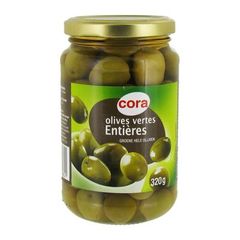 Olives vertes entieres