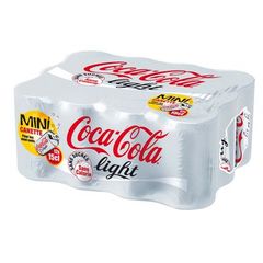 Coca-Cola light mini-boites 12 x 15cl