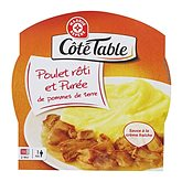 Poulet rôti purée Côté Table Barquette - 300g