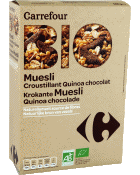 Muesli bio croustillant quinoa-chocolat Promo