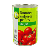 220 g - POUCE - Tomates entières pelées au jus