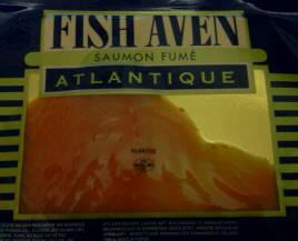 Saumon fume atlantique fish aven Labeyrie 100gr