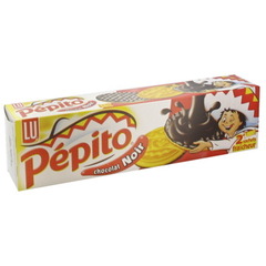 Biscuits Pepito Lu Chocolat noir 200g