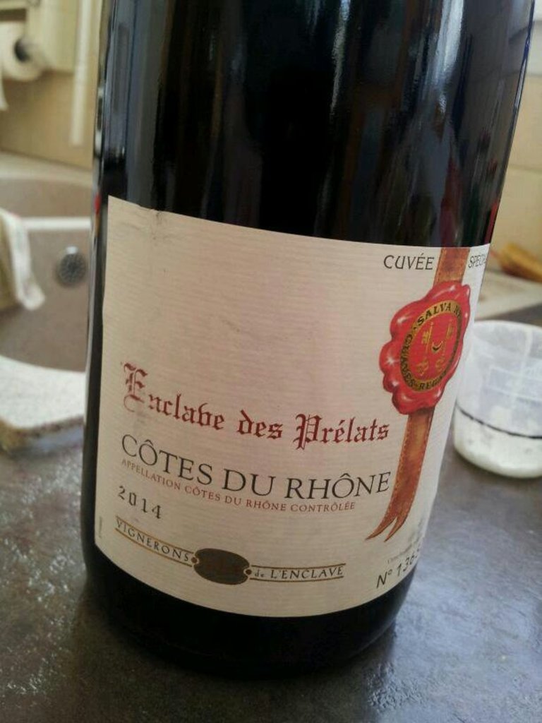 Côtes Rhône Vignerons l'Enclave Rouge Cuvée Spéciale 75cl