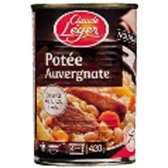 Claude Leger, Potee Auvergnate cuisine aux choux frais, la boite de 420g