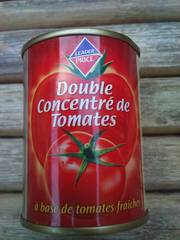 Double concentré de tomates 2x140g