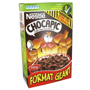 Nestle chocapic cereales