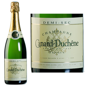 Champagne Canard Duchene Demi-sec 75cl