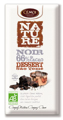 Chocolat noir Dessert 66% Sao Tomé Cémoi