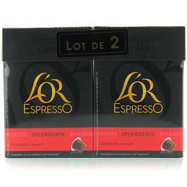 Capsules de café moulu Splendente - L'Or Espresso