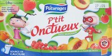 p'tit onctueux Yaourt Chenapans pulp' de fruits, 16x100g, 1Kg