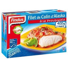 Filets de colin d'Alaska Findus A la provencale 400g