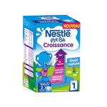 Nestle p'tit bib croissance vanille 2x350g