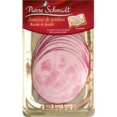 Pierre Schmidt, Saucisse de jambon, les 8 tranches - 150 g