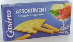 Biscuits assortiment eventails & cigarettes