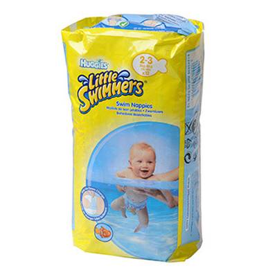 Couches Huggies Little Swimmers 3-8 kg X12