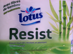 Lotus resist essuie tout rouleaux x6