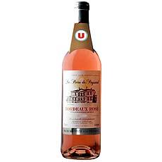Vin rose AOC Bordeaux La Pierre de Peyssard U, 75cl