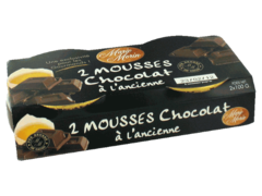 Mousse au chocolat Marie Morin A l'ancienne - 2x100g