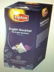 Lipton Exclusive Selection Thé English Breakfast 25 Sachets Pyramides - Lot de 2