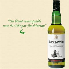 Black and White whisky 40° -70cl